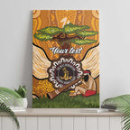 Aboriginal-Islanders NAIDOC Week Personalised Canvas Wall Art Boab Tree Indigenous Art