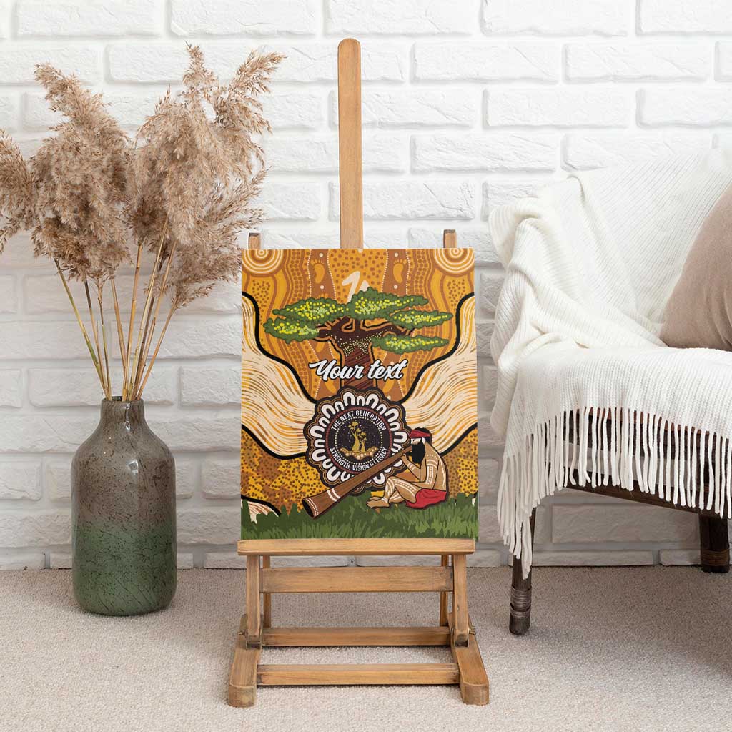 Aboriginal-Islanders NAIDOC Week Personalised Canvas Wall Art Boab Tree Indigenous Art