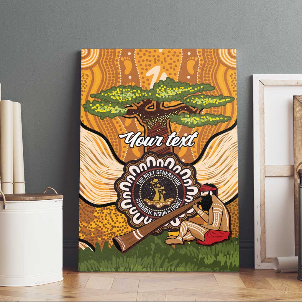 Aboriginal-Islanders NAIDOC Week Personalised Canvas Wall Art Boab Tree Indigenous Art