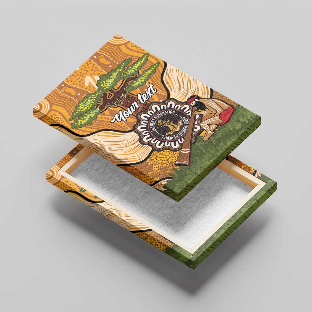 Aboriginal-Islanders NAIDOC Week Personalised Canvas Wall Art Boab Tree Indigenous Art