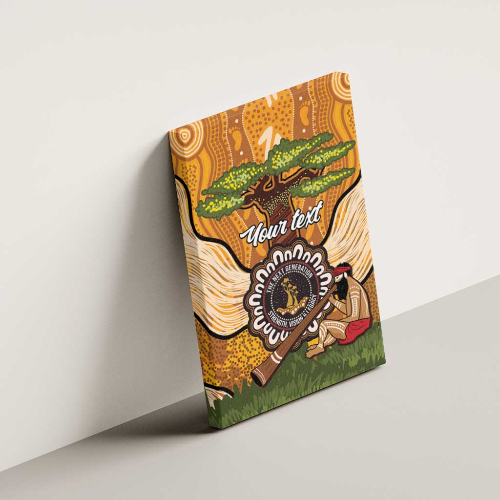 Aboriginal-Islanders NAIDOC Week Personalised Canvas Wall Art Boab Tree Indigenous Art