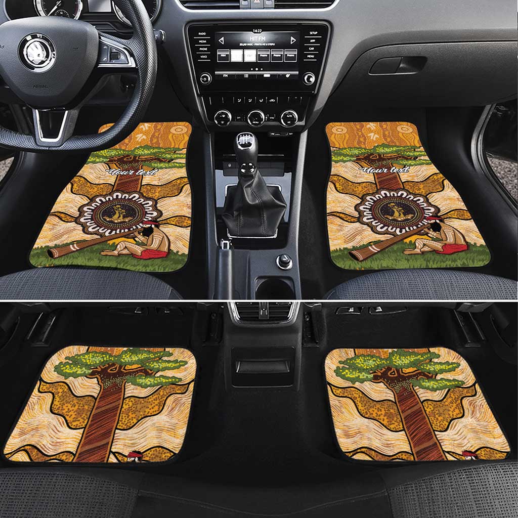 Aboriginal-Islanders NAIDOC Week Personalised Car Mats Boab Tree Indigenous Art