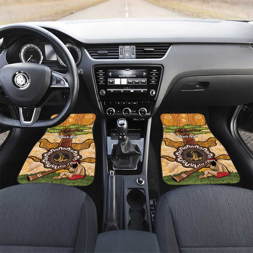 Aboriginal-Islanders NAIDOC Week Personalised Car Mats Boab Tree Indigenous Art