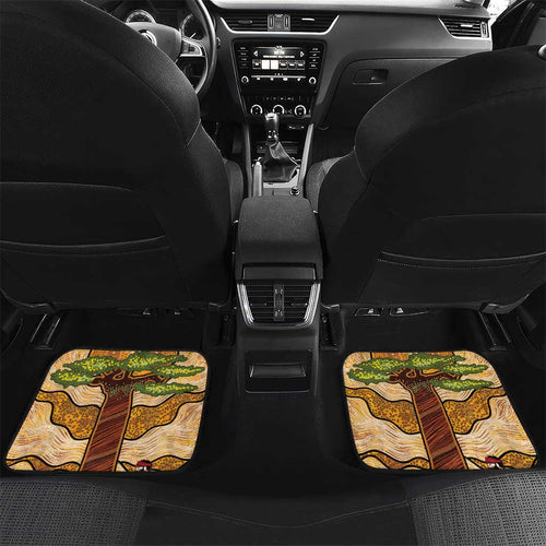 Aboriginal-Islanders NAIDOC Week Personalised Car Mats Boab Tree Indigenous Art