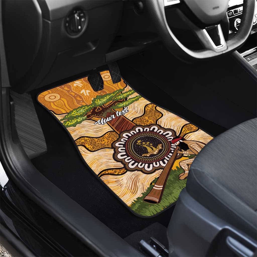Aboriginal-Islanders NAIDOC Week Personalised Car Mats Boab Tree Indigenous Art