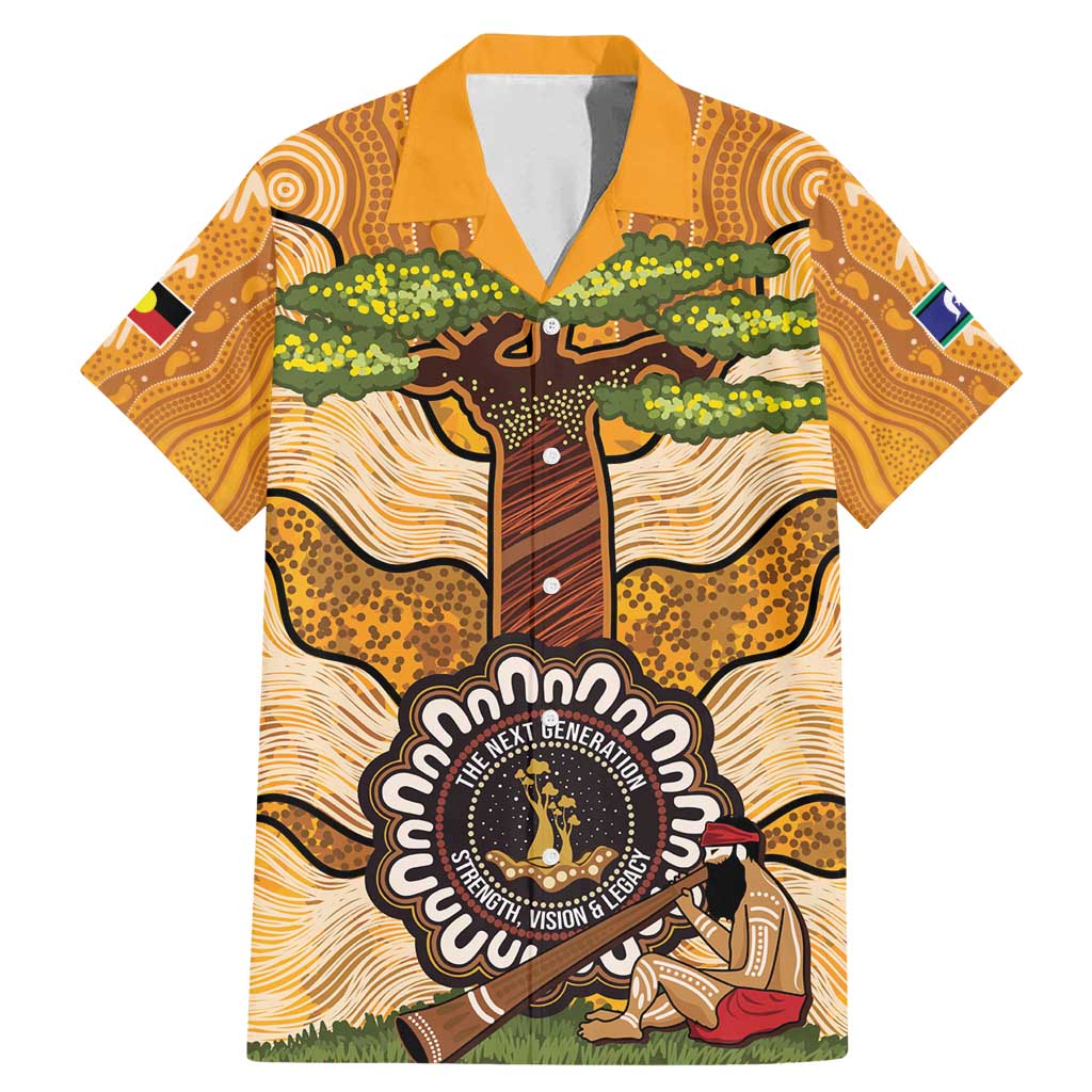 Aboriginal-Islanders NAIDOC Week Personalised Family Matching Mermaid Dress and Hawaiian Shirt Boab Tree Indigenous Art