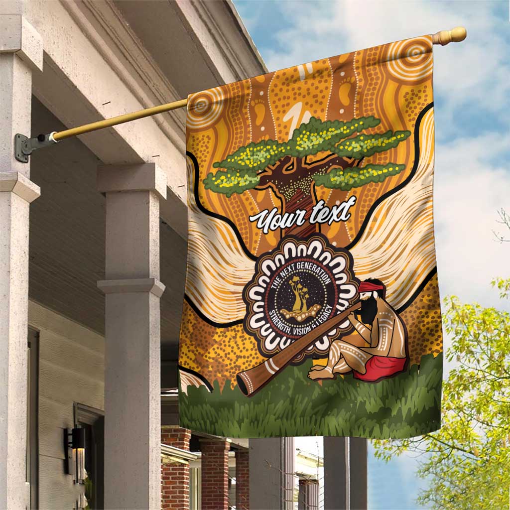 Aboriginal-Islanders NAIDOC Week Personalised Garden Flag Boab Tree Indigenous Art