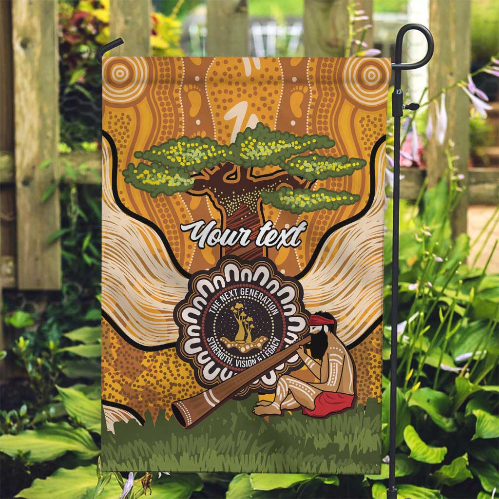 Aboriginal-Islanders NAIDOC Week Personalised Garden Flag Boab Tree Indigenous Art