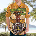 Aboriginal-Islanders NAIDOC Week Personalised Hawaiian Shirt Boab Tree Indigenous Art