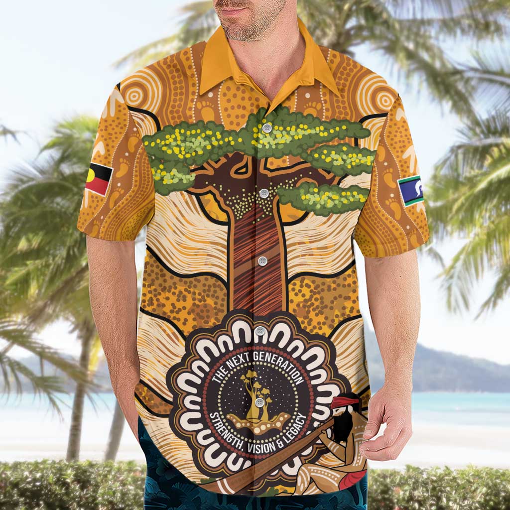 Aboriginal-Islanders NAIDOC Week Personalised Hawaiian Shirt Boab Tree Indigenous Art