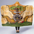 Aboriginal-Islanders NAIDOC Week Personalised Hooded Blanket Boab Tree Indigenous Art