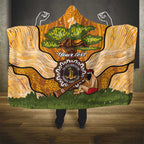 Aboriginal-Islanders NAIDOC Week Personalised Hooded Blanket Boab Tree Indigenous Art