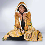 Aboriginal-Islanders NAIDOC Week Personalised Hooded Blanket Boab Tree Indigenous Art