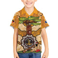 Aboriginal-Islanders NAIDOC Week Personalised Kid Hawaiian Shirt Boab Tree Indigenous Art
