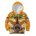 Aboriginal-Islanders NAIDOC Week Personalised Kid Hoodie Boab Tree Indigenous Art
