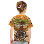 Aboriginal-Islanders NAIDOC Week Personalised Kid T Shirt Boab Tree Indigenous Art