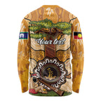 Aboriginal-Islanders NAIDOC Week Personalised Long Sleeve Shirt Boab Tree Indigenous Art