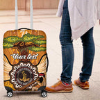 Aboriginal-Islanders NAIDOC Week Personalised Luggage Cover Boab Tree Indigenous Art