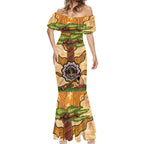 Aboriginal-Islanders NAIDOC Week Personalised Mermaid Dress Boab Tree Indigenous Art