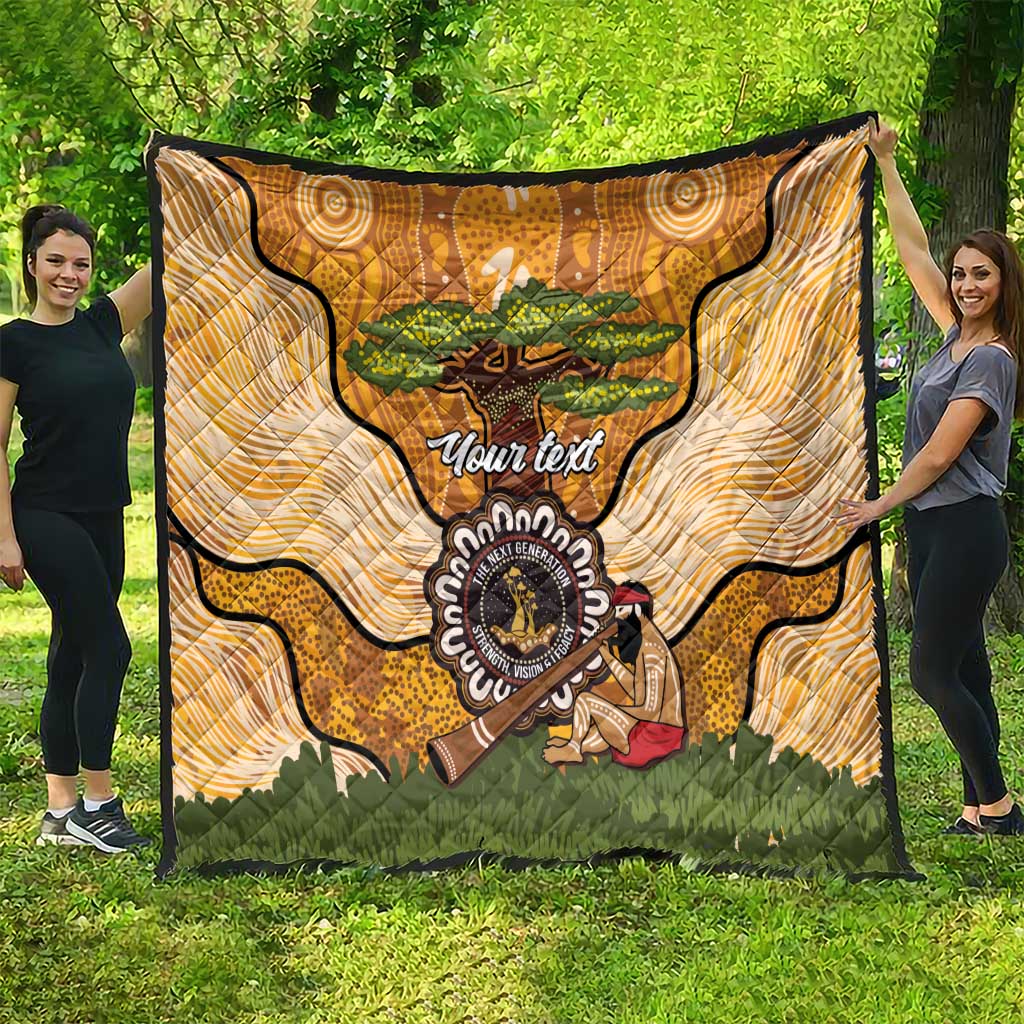 Aboriginal-Islanders NAIDOC Week Personalised Quilt Boab Tree Indigenous Art