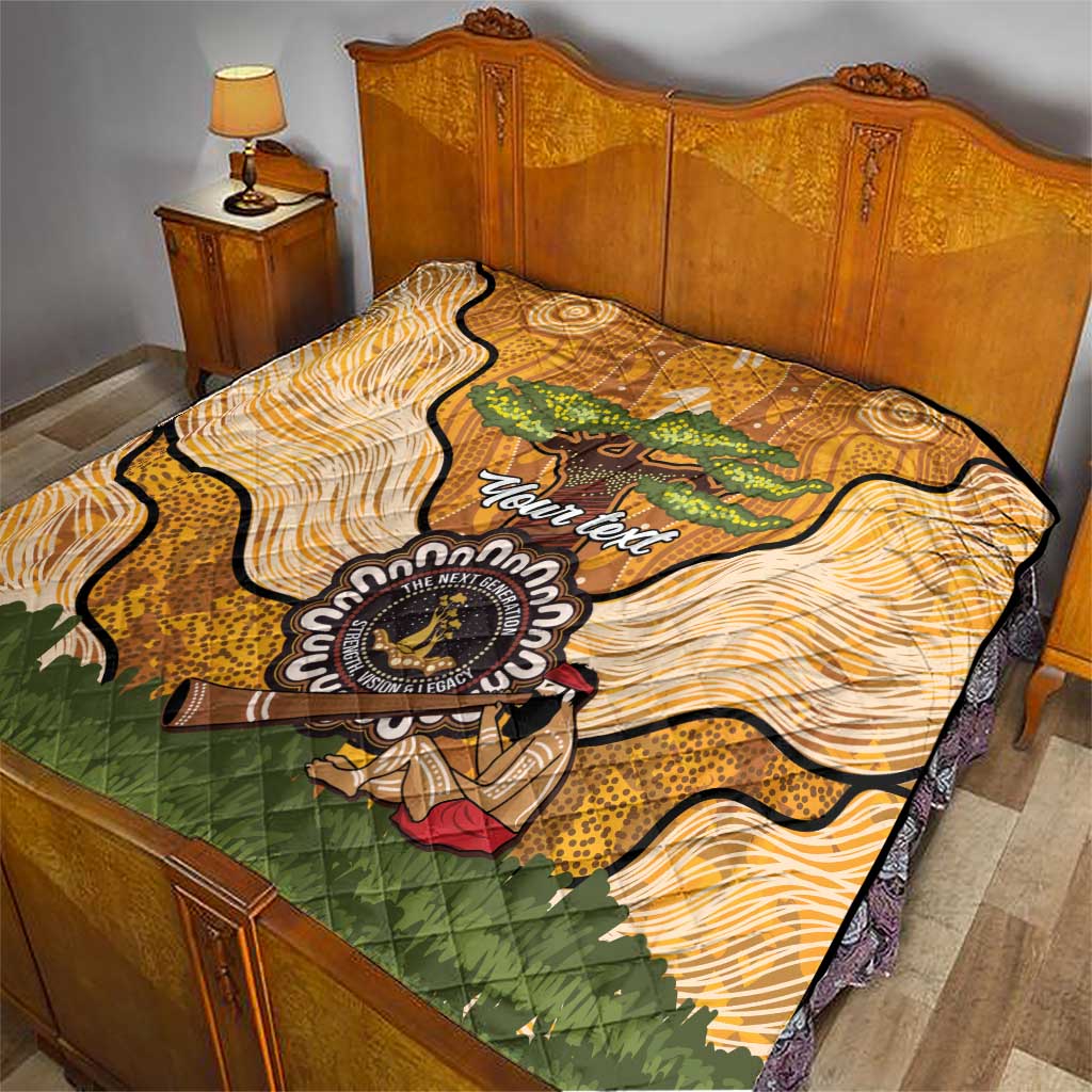 Aboriginal-Islanders NAIDOC Week Personalised Quilt Boab Tree Indigenous Art