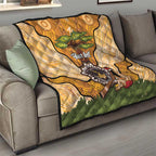 Aboriginal-Islanders NAIDOC Week Personalised Quilt Boab Tree Indigenous Art