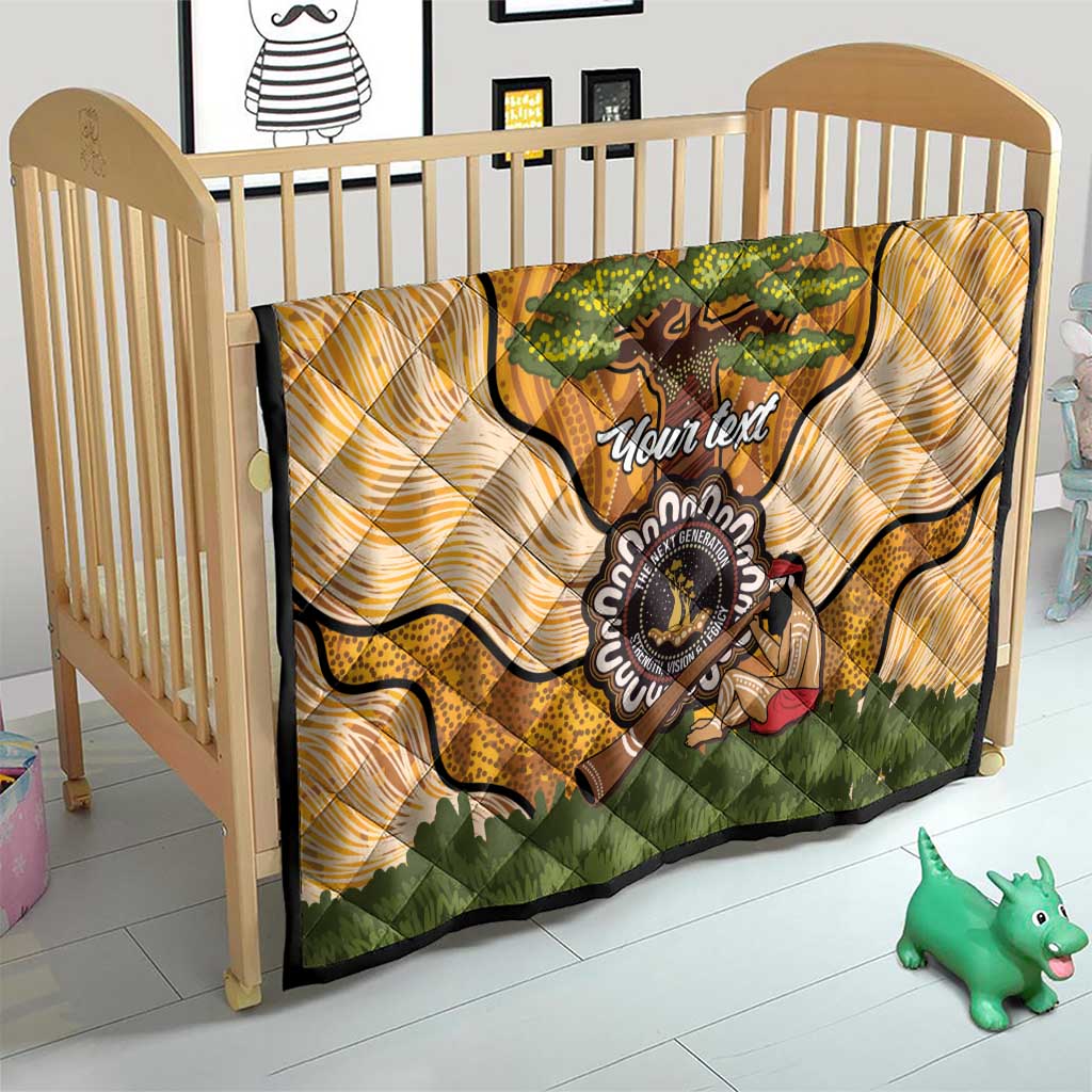 Aboriginal-Islanders NAIDOC Week Personalised Quilt Boab Tree Indigenous Art