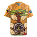 Aboriginal-Islanders NAIDOC Week Personalised Rugby Jersey Boab Tree Indigenous Art