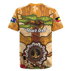 Aboriginal-Islanders NAIDOC Week Personalised Rugby Jersey Boab Tree Indigenous Art