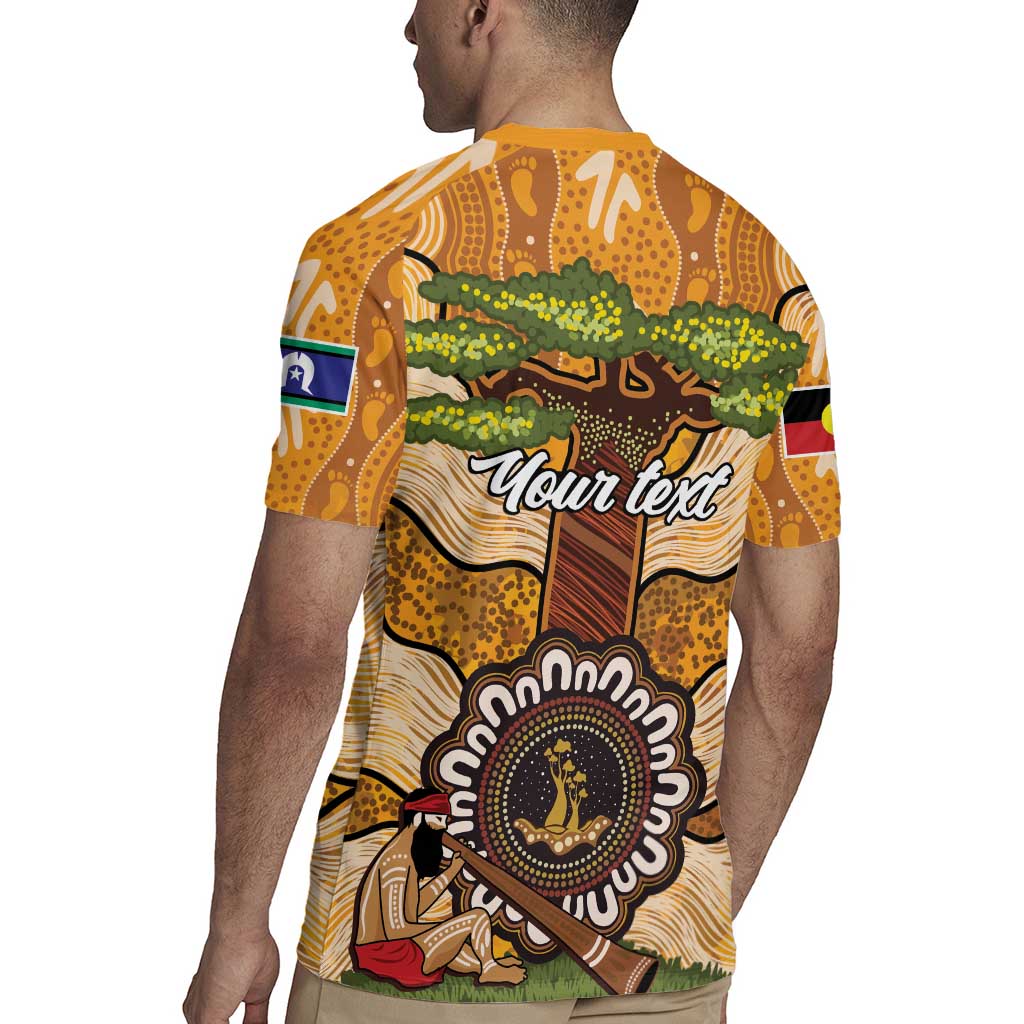 Aboriginal-Islanders NAIDOC Week Personalised Rugby Jersey Boab Tree Indigenous Art