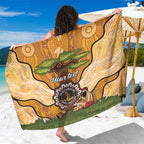 Aboriginal-Islanders NAIDOC Week Personalised Sarong Boab Tree Indigenous Art