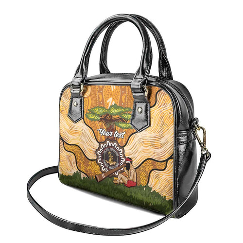 Aboriginal-Islanders NAIDOC Week Personalised Shoulder Handbag Boab Tree Indigenous Art