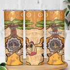 Aboriginal-Islanders NAIDOC Week Personalised Skinny Tumbler Boab Tree Indigenous Art