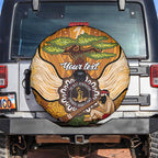 Aboriginal-Islanders NAIDOC Week Personalised Spare Tire Cover Boab Tree Indigenous Art
