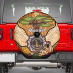 Aboriginal-Islanders NAIDOC Week Personalised Spare Tire Cover Boab Tree Indigenous Art