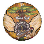 Aboriginal-Islanders NAIDOC Week Personalised Spare Tire Cover Boab Tree Indigenous Art