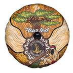 Aboriginal-Islanders NAIDOC Week Personalised Spare Tire Cover Boab Tree Indigenous Art