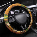 Aboriginal-Islanders NAIDOC Week Steering Wheel Cover Boab Tree Indigenous Art