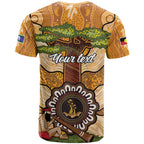 Aboriginal-Islanders NAIDOC Week Personalised T Shirt Boab Tree Indigenous Art