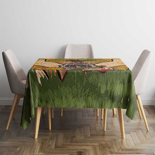 Aboriginal-Islanders NAIDOC Week Personalised Tablecloth Boab Tree Indigenous Art
