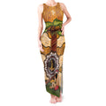 Aboriginal-Islanders NAIDOC Week Personalised Tank Maxi Dress Boab Tree Indigenous Art