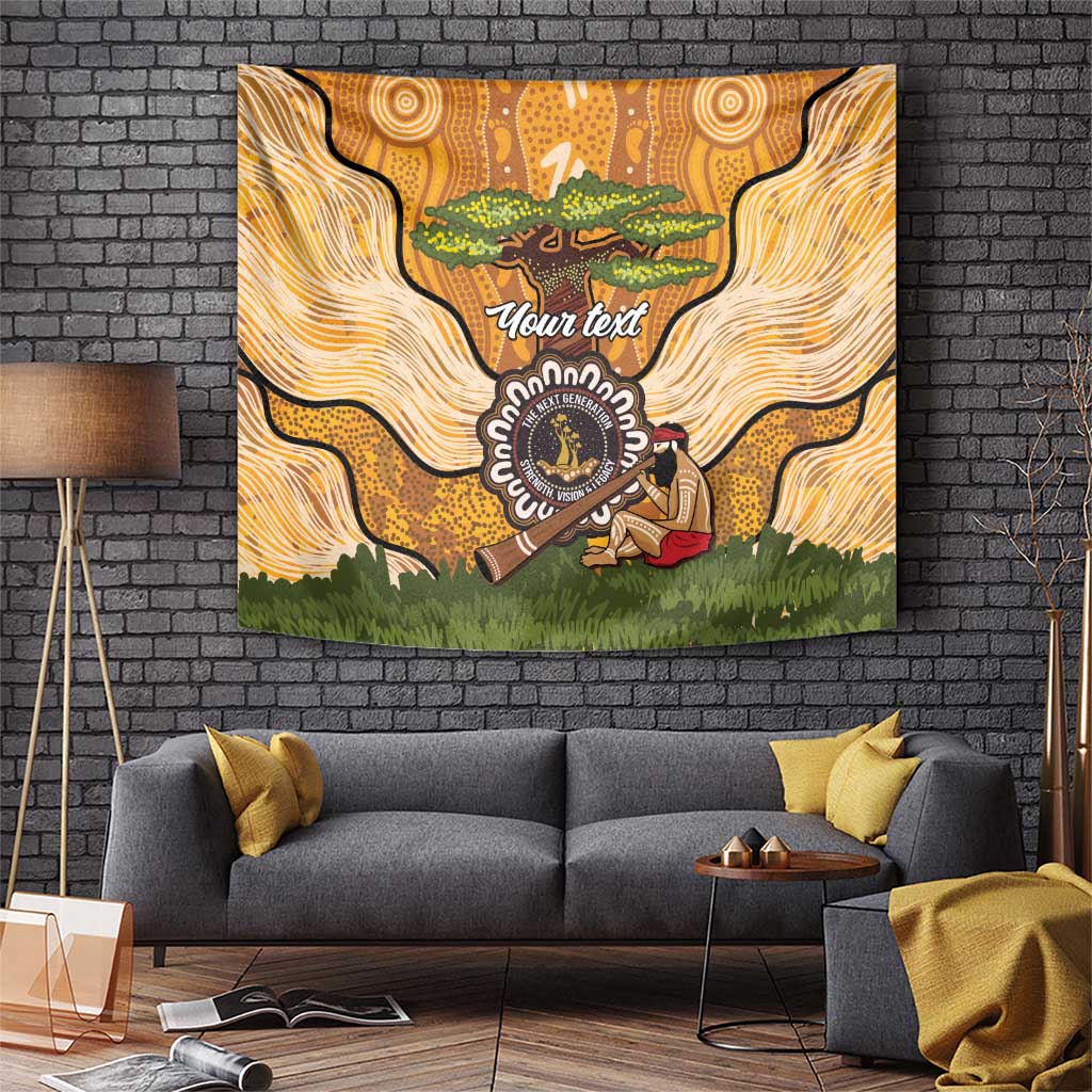 Aboriginal-Islanders NAIDOC Week Personalised Tapestry Boab Tree Indigenous Art