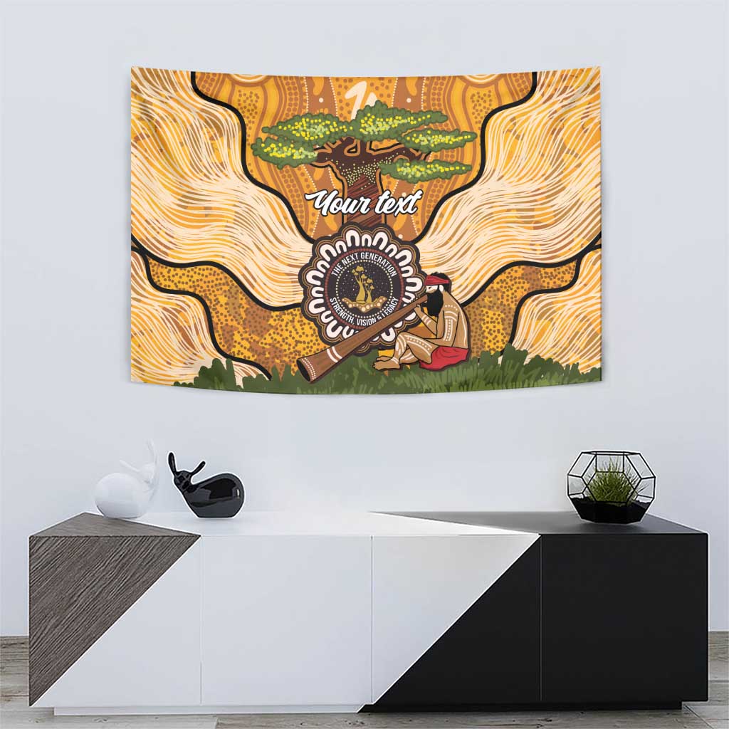 Aboriginal-Islanders NAIDOC Week Personalised Tapestry Boab Tree Indigenous Art