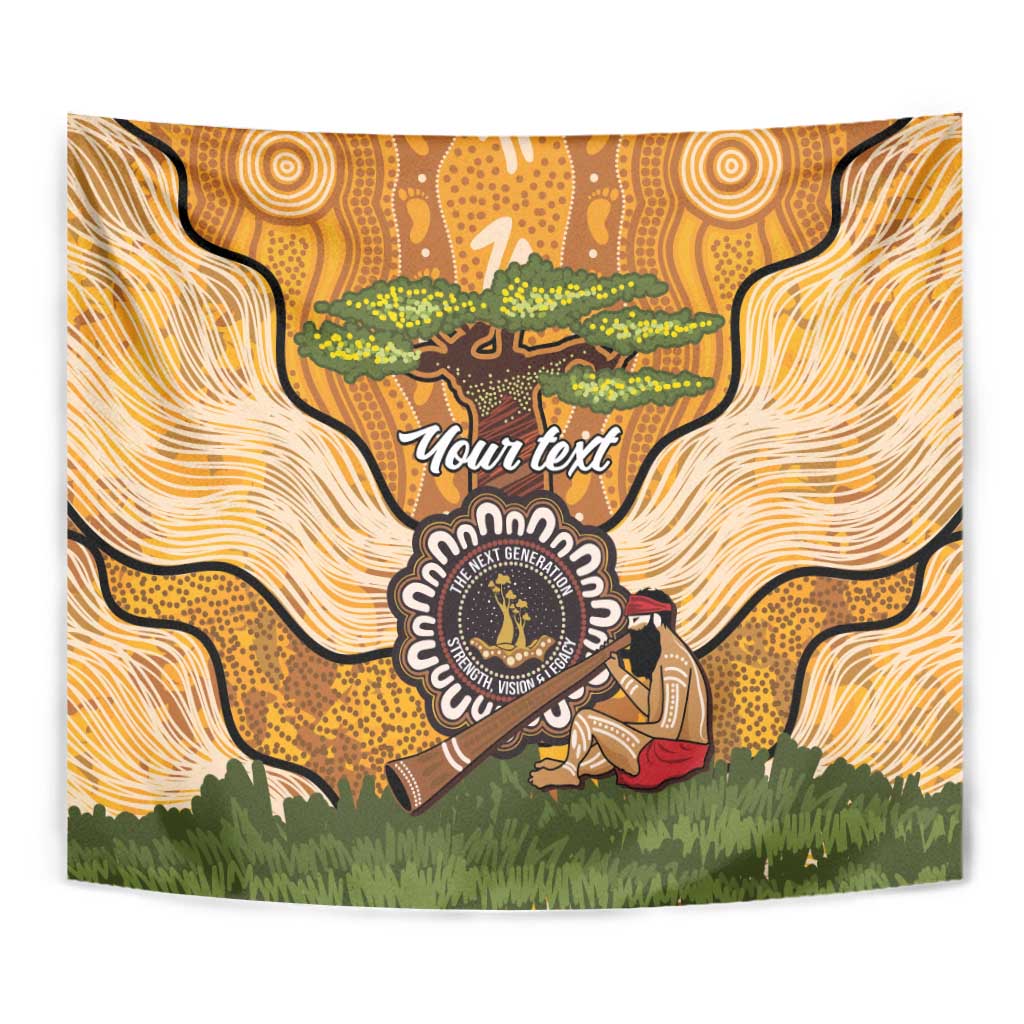 Aboriginal-Islanders NAIDOC Week Personalised Tapestry Boab Tree Indigenous Art