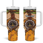 Aboriginal-Islanders NAIDOC Week Personalised Tumbler With Handle Boab Tree Indigenous Art