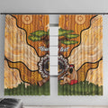 Aboriginal-Islanders NAIDOC Week Personalised Window Curtain Boab Tree Indigenous Art