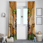 Aboriginal-Islanders NAIDOC Week Personalised Window Curtain Boab Tree Indigenous Art