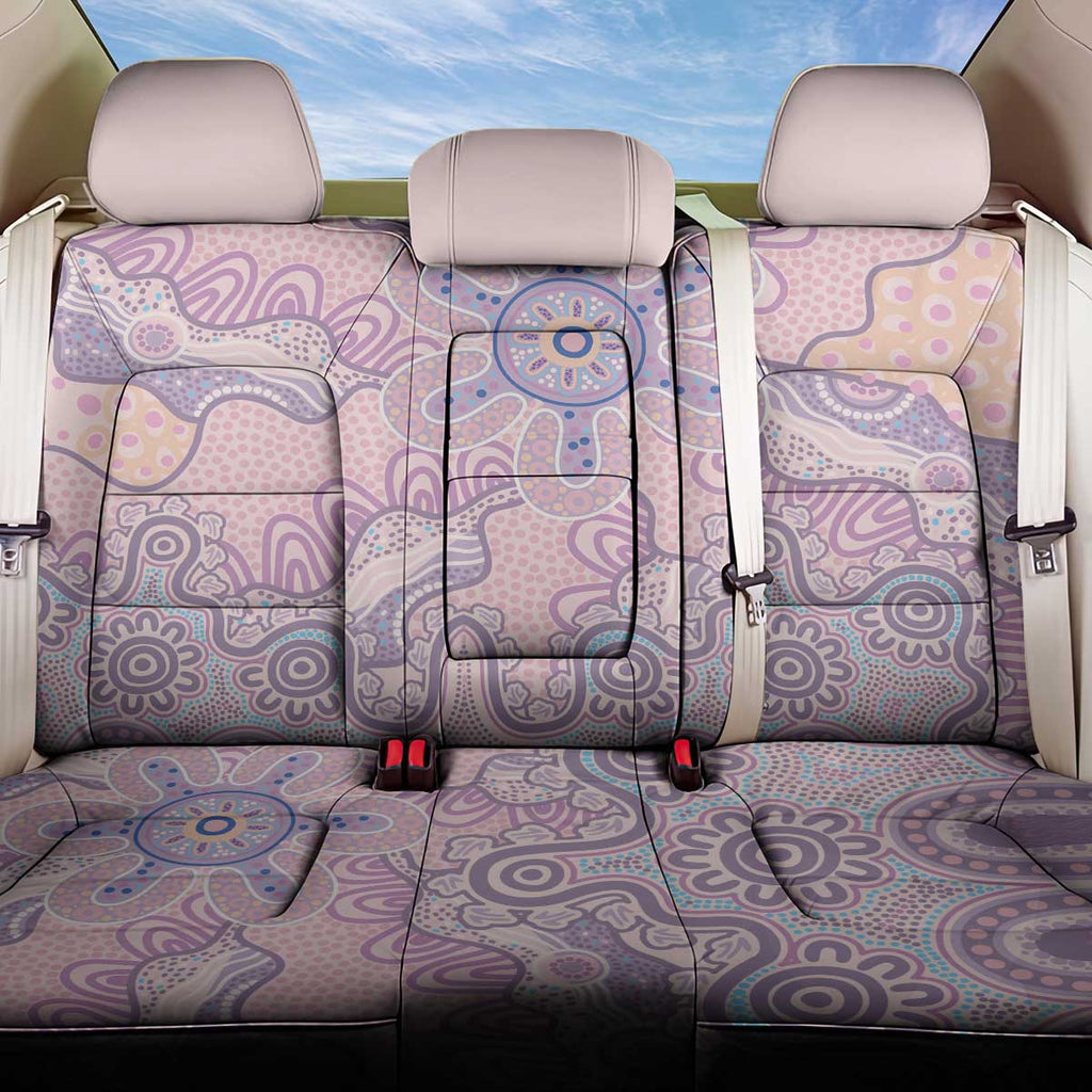 Aboriginal-Islanders NAIDOC Week Back Car Seat Cover River and land aboriginal art