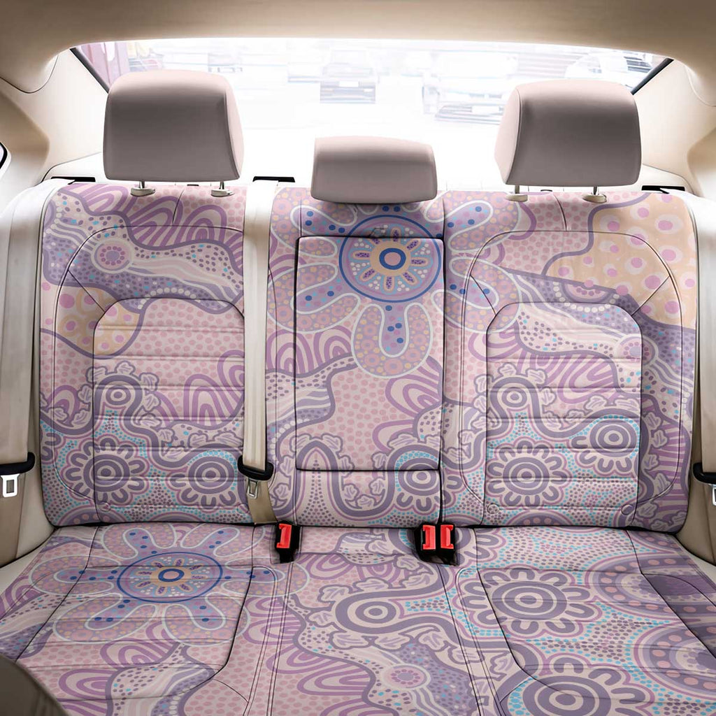 Aboriginal-Islanders NAIDOC Week Back Car Seat Cover River and land aboriginal art