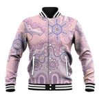 Aboriginal-Islanders NAIDOC Week Baseball Jacket River and land aboriginal art